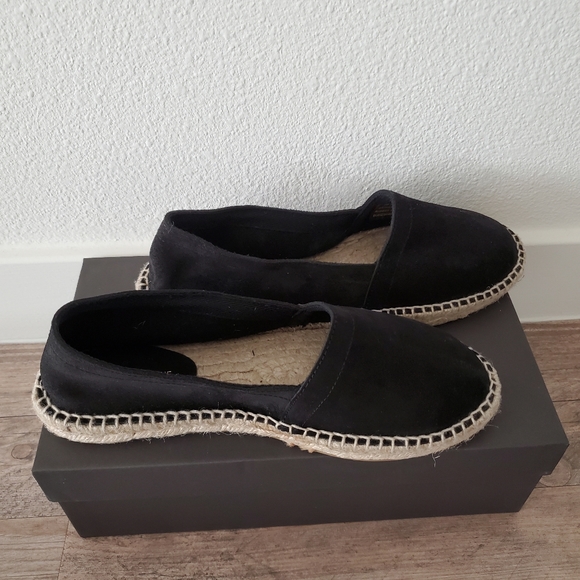 Saks Fifth Avenue Suede Espadrilles - Picture 2 of 5